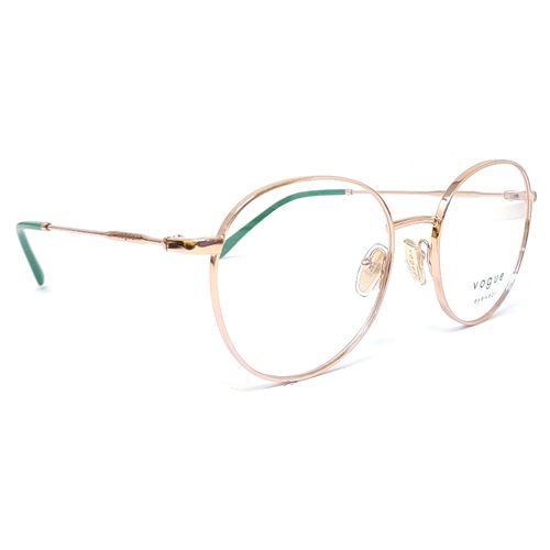 Aro completo redondo Vogue metálico para mujer