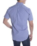104783117-Camisa-casual-Dockers-azul-cuadriculada-para-hombre