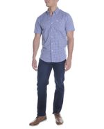 104783117-Camisa-casual-Dockers-azul-cuadriculada-para-hombre