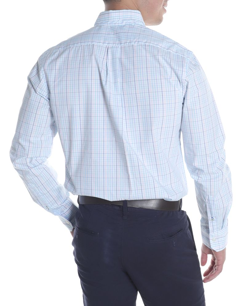 104806816-Camisa-casual-Izod-aqua-cuadriculada-para-hombre