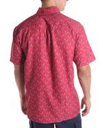 104806804-Camisa-casual-Izod-roja-mini-print-pajaros-para-hombre