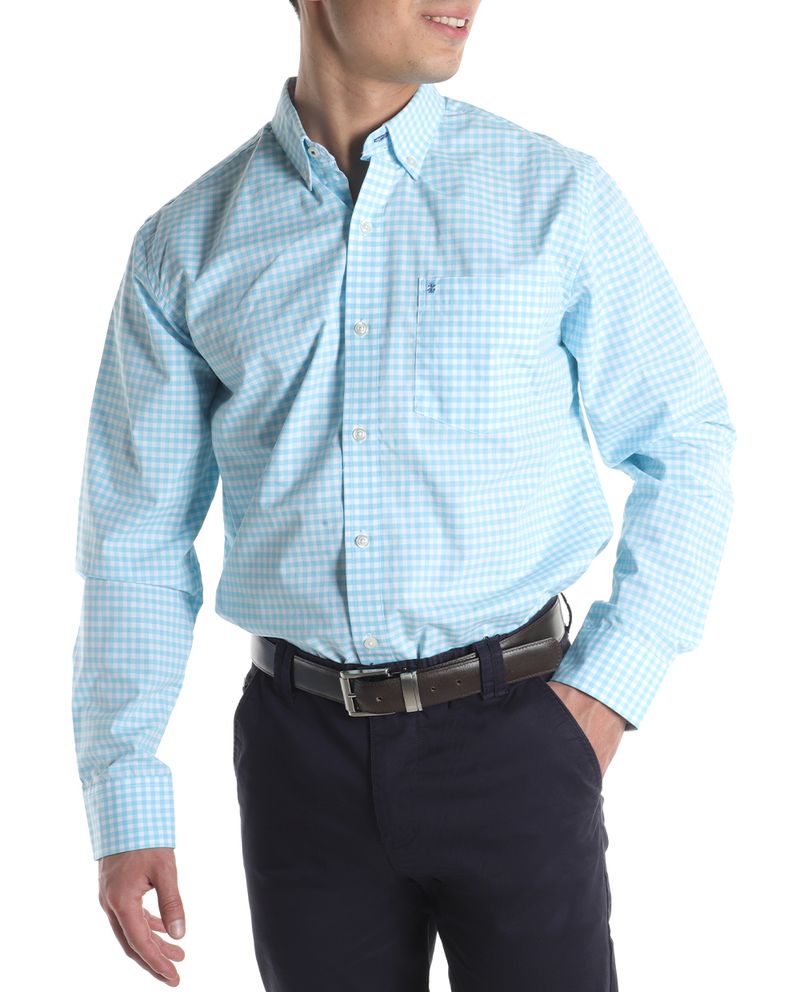 104806815-Camisa-casual-Izod-bicolor-cuadriculada-para-hombre