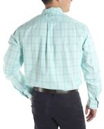 104806824-Camisa-casual-Izod-verde-claro-cuadriculada-para-hombre