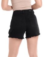 104553006-Short-Unexpected-denim-negro-cintura-alta-para-mujer