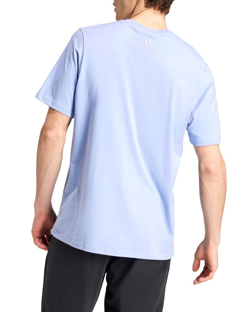 104800390-Camiseta-deportiva-Adidas-Essentials-celeste-estampada-para-hombre