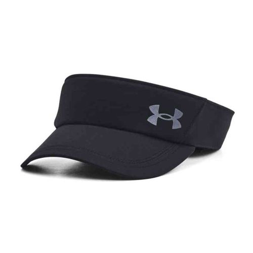 Visera deportiva Under Armour running negra para mujer