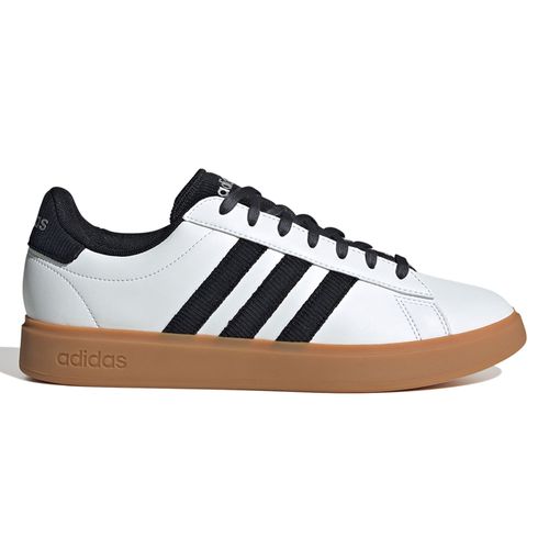 Zapato Adidas Grand Court deportivo casual blanco para hombre