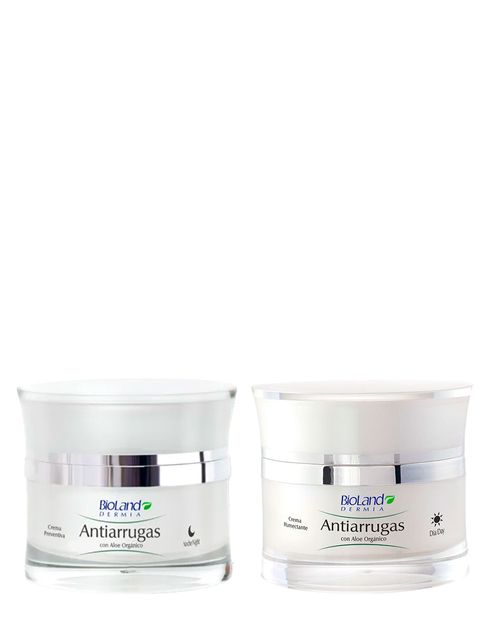 Set de Cremas Humectantes Antiarrugas con Aloe Orgánico
