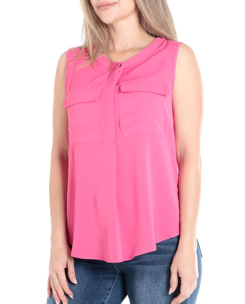 104828467-Blusa-Sabrina-casual-rosada-sin-mangas-para-mujer