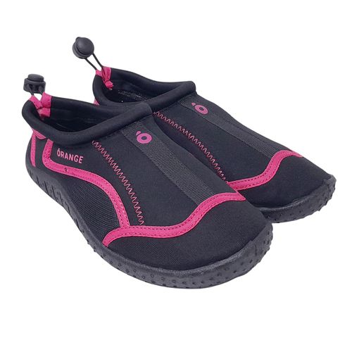 Zapato acuático Orange Desig negro/rosado para niña