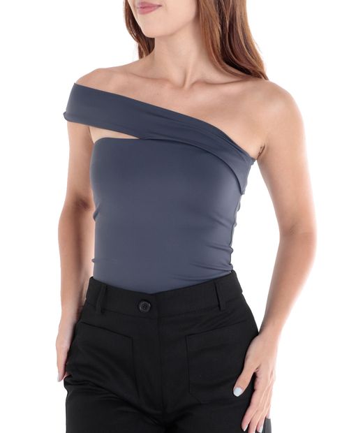 Blusa Unexpected bodysuit azul para mujer