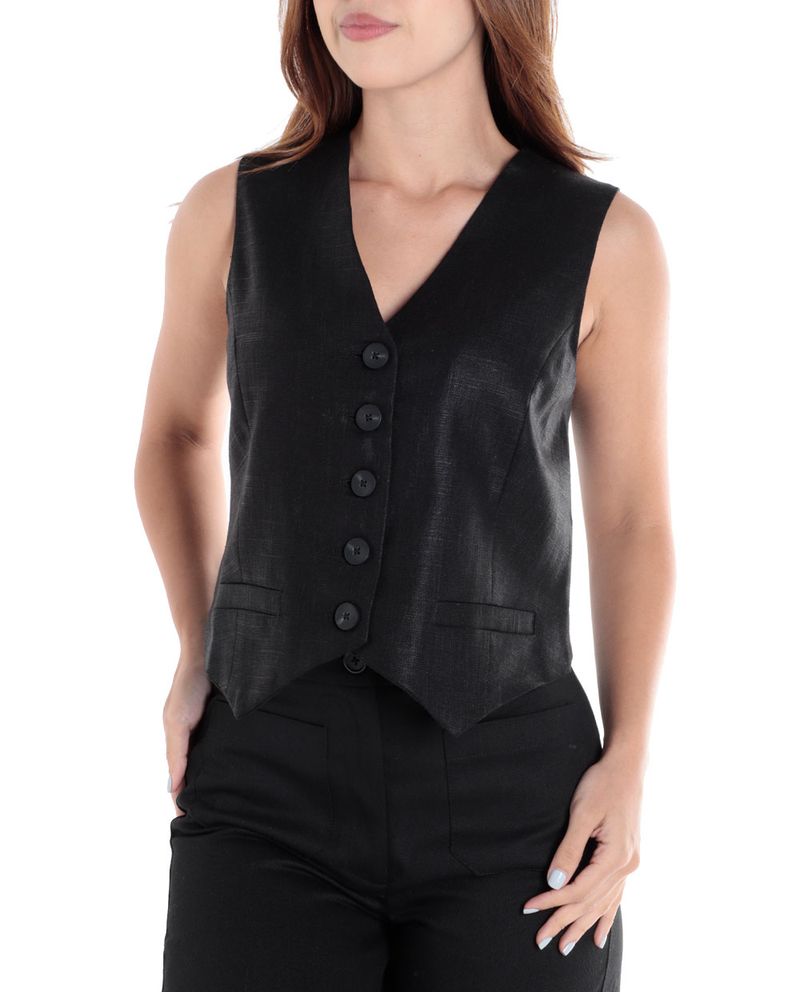 104612251-Chaleco-Unexpected-negro-para-mujer