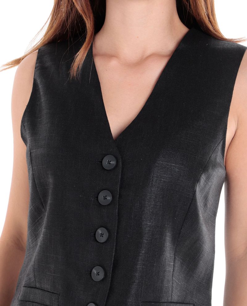 104612251-Chaleco-Unexpected-negro-para-mujer