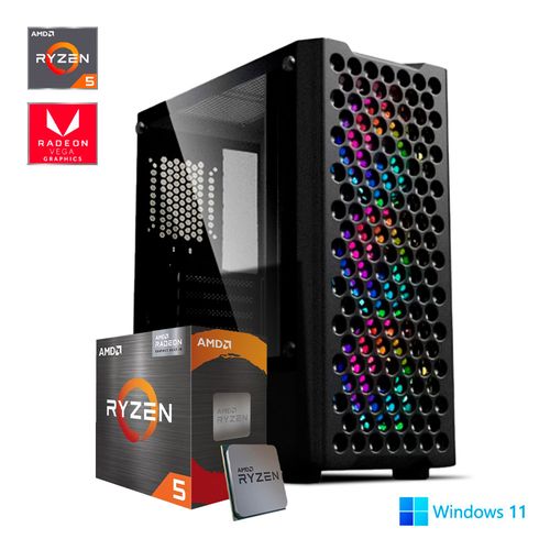 Computadora Gaming de Escritorio Ryzen 5 5600GT, 16GB Ram, 256GB SSD, WIN 11