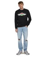 104835757-Sueter-Only-and-Sons-regular-fit-negro-con-estampado-de--Friends--para-hombre