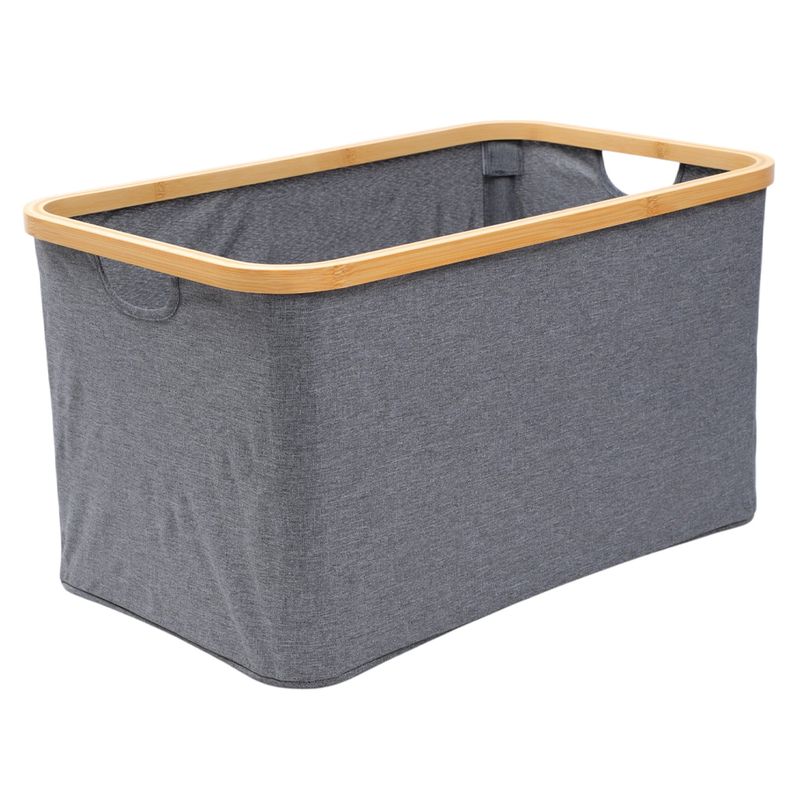 104758603-Cesta-de-almacenamiento-gris-54x33x30cm