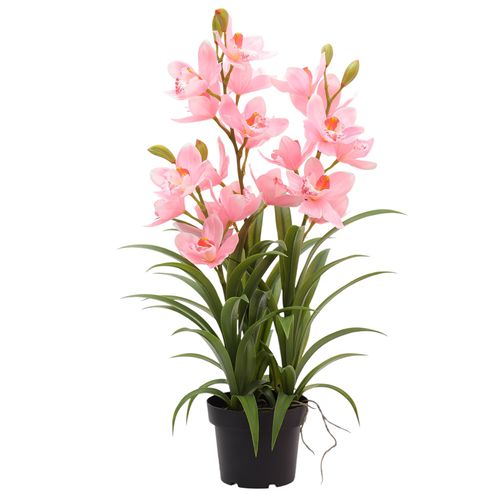 Orquídea artificial con maceta 70cm
