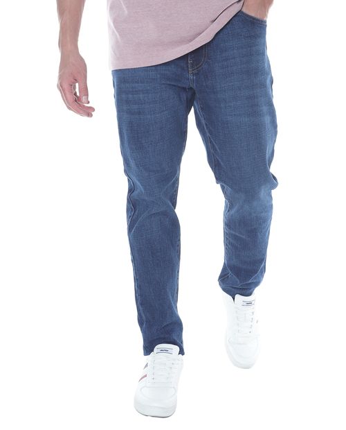 Vaqueros Pepe Revolution slim fit en denim azul para hombre