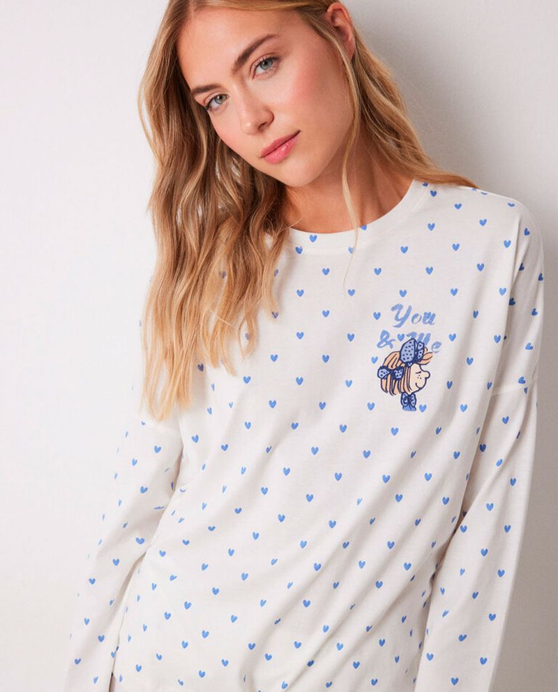 104822988-Pijama-con-pantalon-Women-Secret-estampada-para-mujer