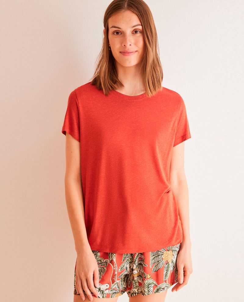 104818233-Camiseta-de-pijama-Women-Secret-anaranjada-manga-corta-para-mujer