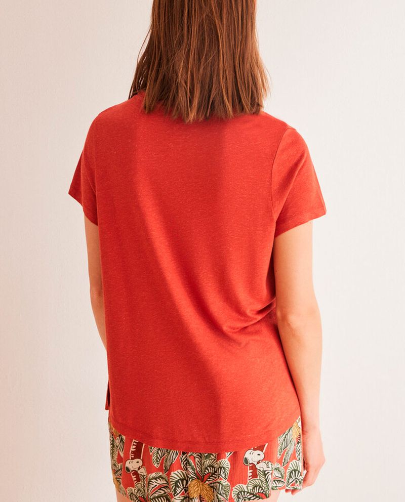 104818233-Camiseta-de-pijama-Women-Secret-anaranjada-manga-corta-para-mujer