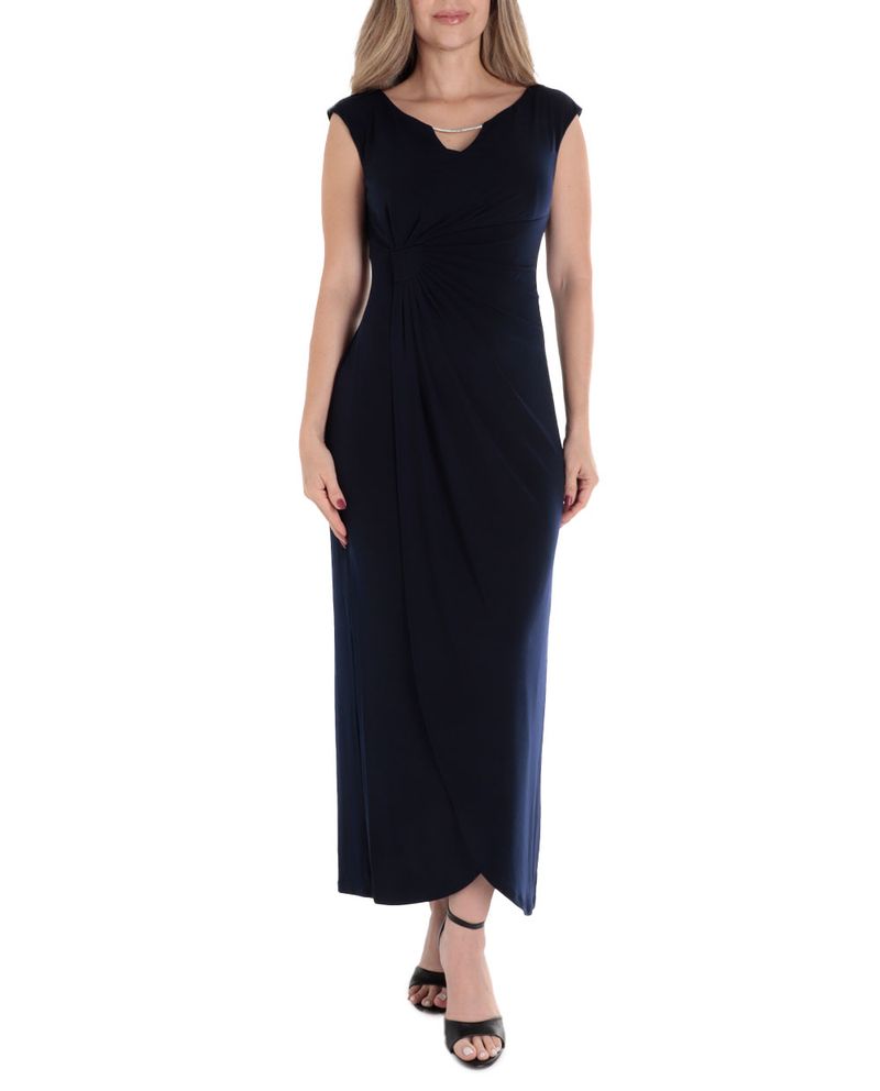 104794453-Vestido-Connected-Apparel-maxi-azul-sin-mangas-para-mujer