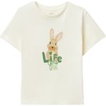Blusa-blanca-con-estampado-para-niña-104831736