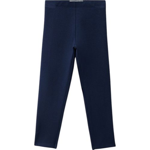 Legging azul sólido para niña