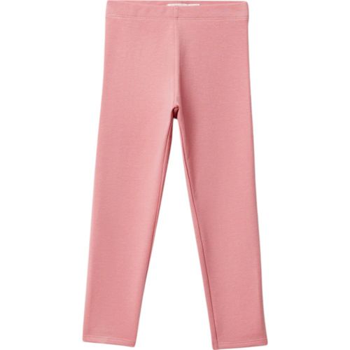 Legging rosado sólido para niña