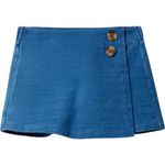 Falda-short-azul-solido-para-niña-104831788