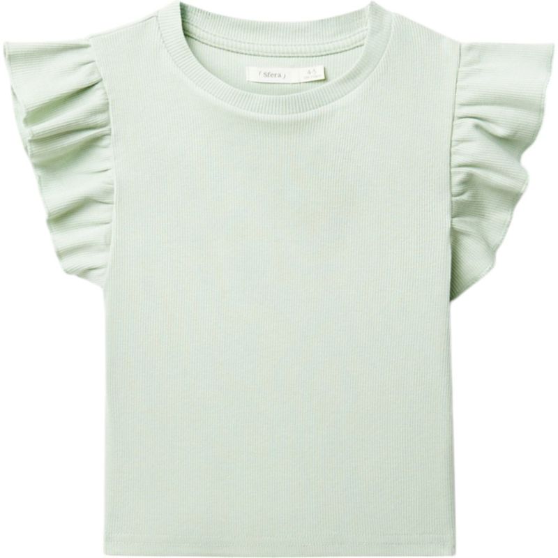 Blusa-verde-solido-para-niña-104831864