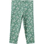 Legging-verde-con-estampado-de-flores-para-niña-104831871