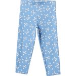 Legging-celeste-con-estampado-de-flores-para-niña-104831880