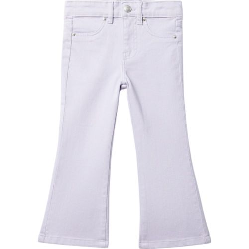 Pantalón morado sólido para niña