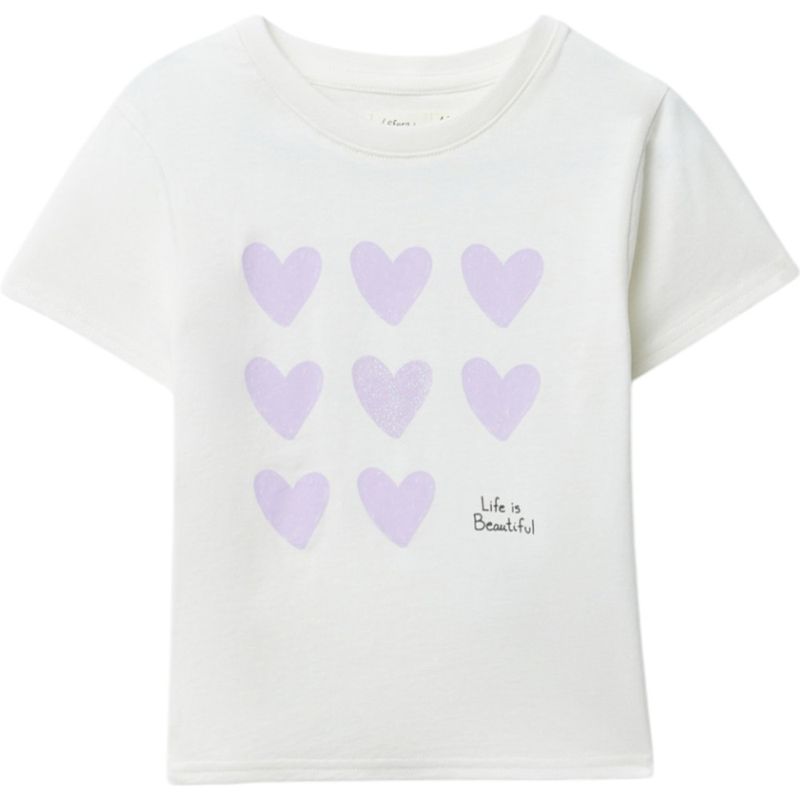 Blusa-blanca-con-estampado-de-corazones-para-niña-104831911