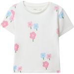 Blusa-blanca-con-estampado-de-flores-para-niña-104831941