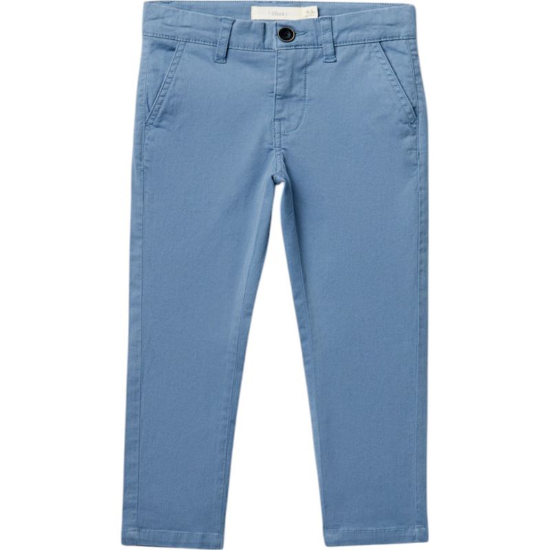 Pantalon-celeste-solido-para-niño-104833989