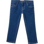 Jeans-azul-solido-para-niño-104834010