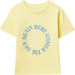 Camiseta-amarilla-con-estampado-para-niño-104834066