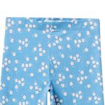 Legging-celeste-con-estampado-de-flores-para-niña-104831880
