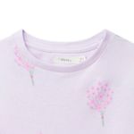 Blusa-morada-con-estampado-de-flores-para-niña-104831948
