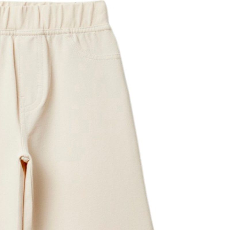 Pantalon-blanco-solido-para-niña-104831882