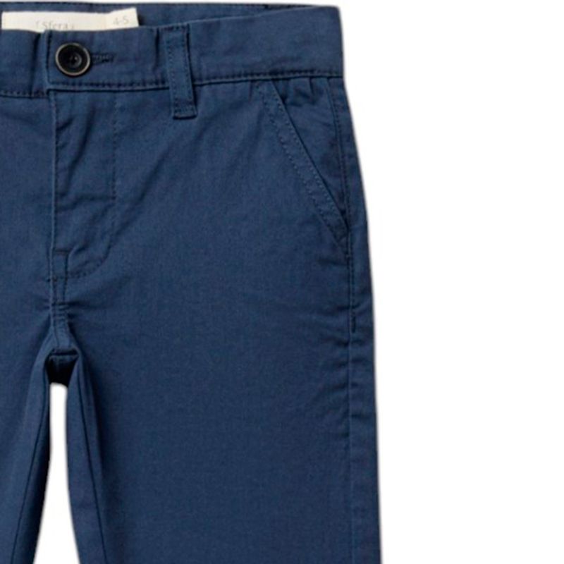 Pantalon-azul-solido-para-niño-104833996