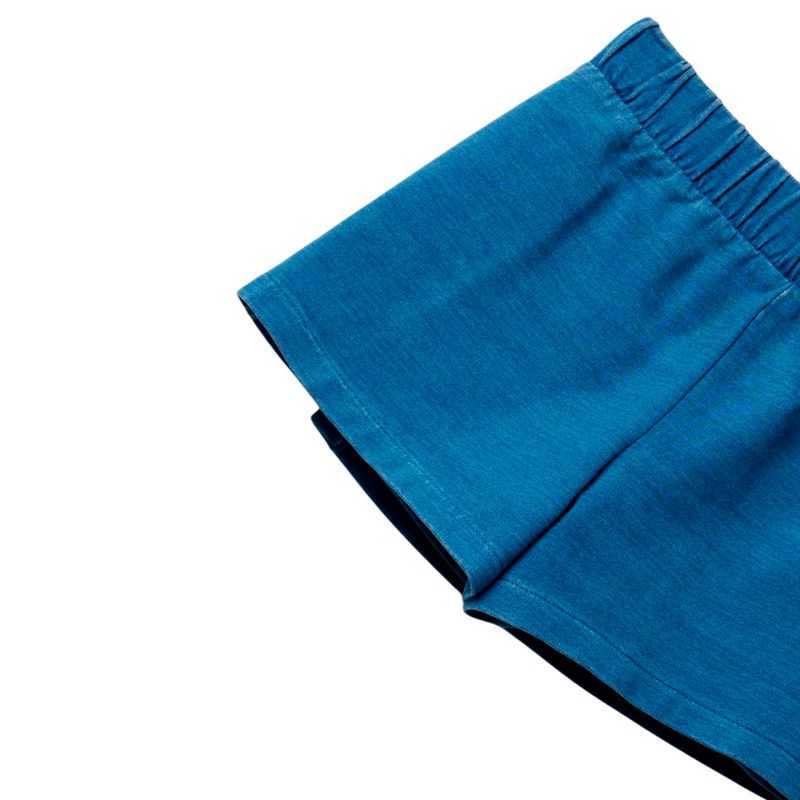 Falda-short-azul-solido-para-niña-104831788
