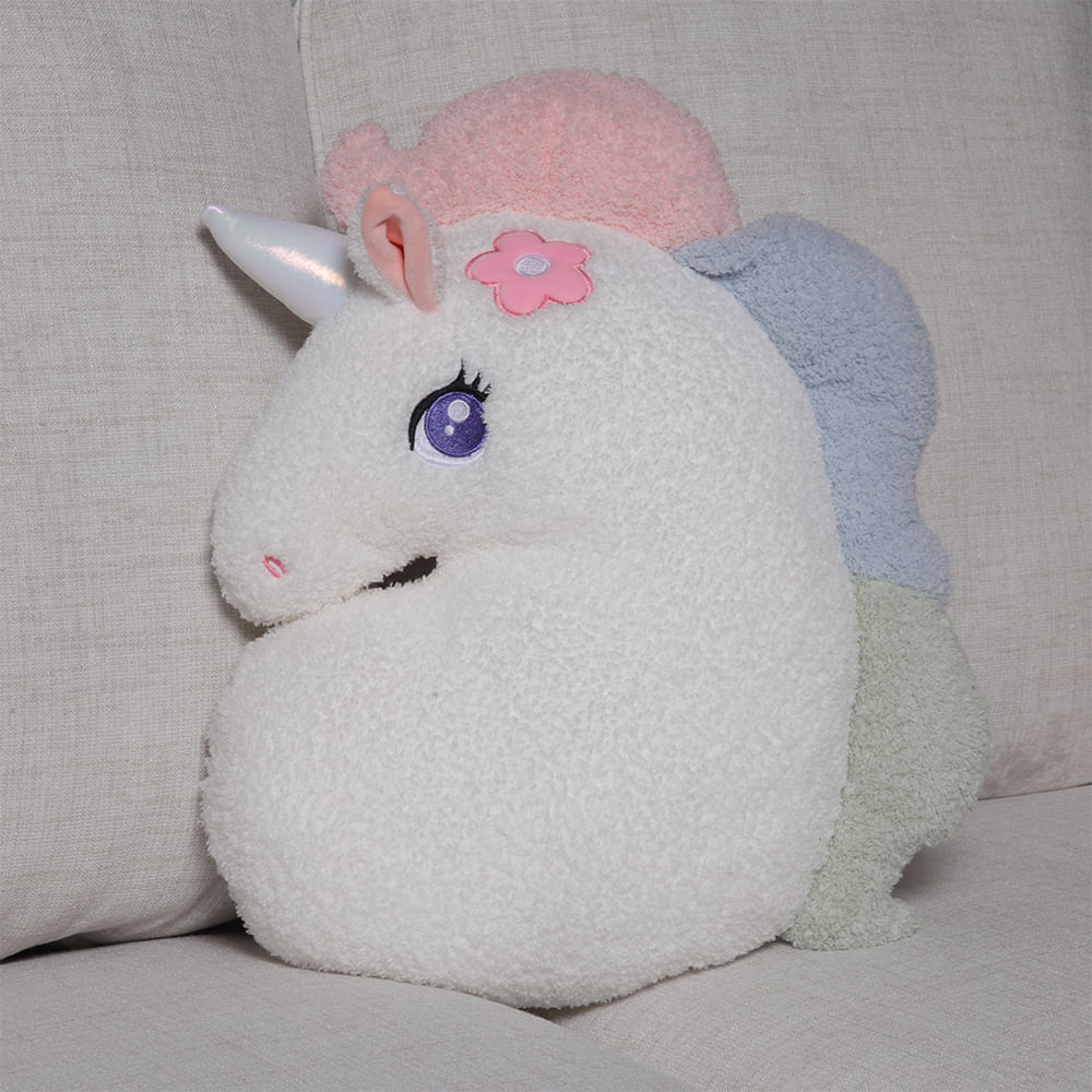 Cojín infantil plush unicornio 45 cm