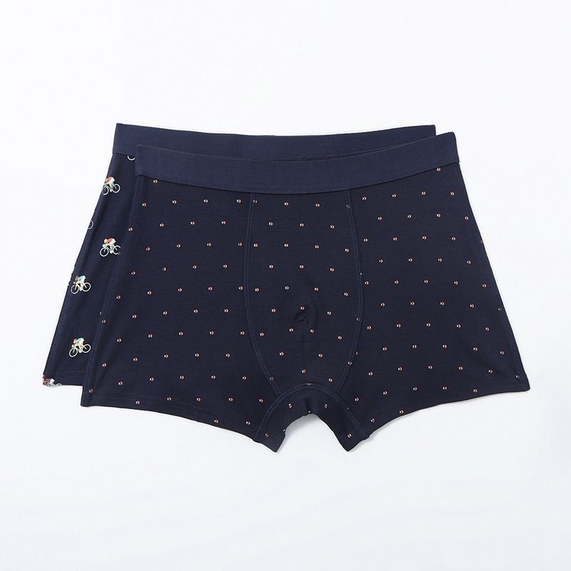 104835097-Pack-de-2-boxers-briefs-Sfera-azul-mini-print-para-hombre