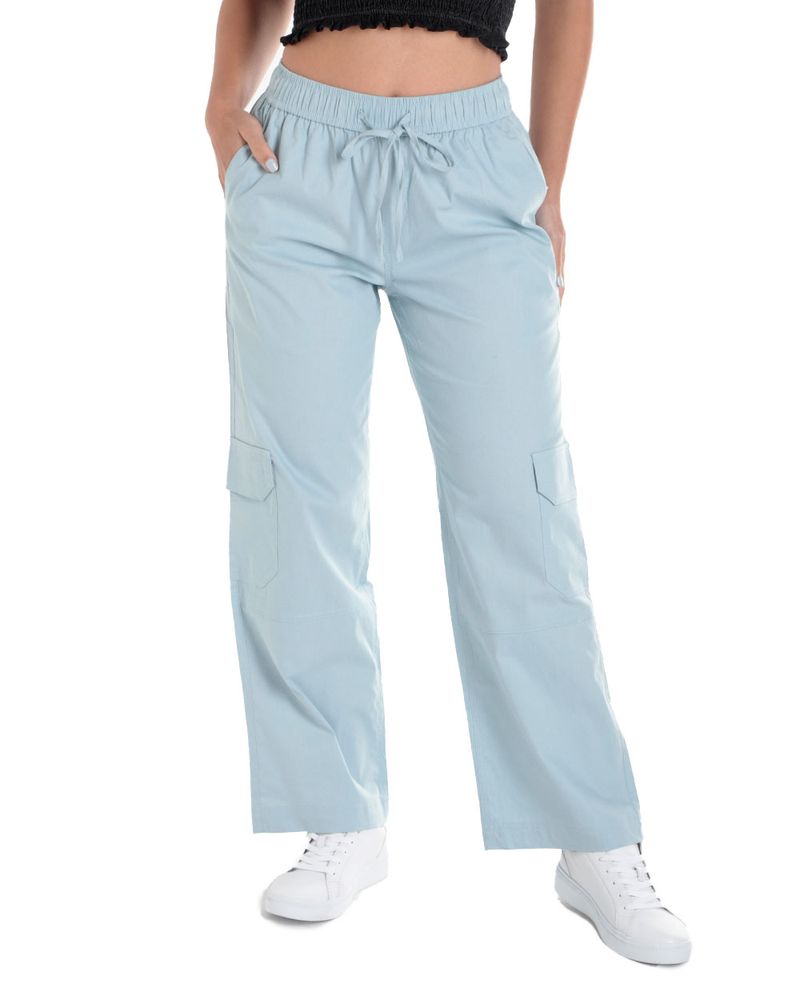 104660841-Pantalon-Orange-cargo-celeste-de-cintura-alta-para-mujer