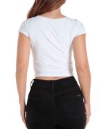 104660881-Blusa-Orange-crop-top-blanca-manga-corta-para-mujer