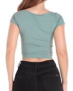 104660895-Blusa-Orange-crop-top-verde-manga-corta-para-mujer
