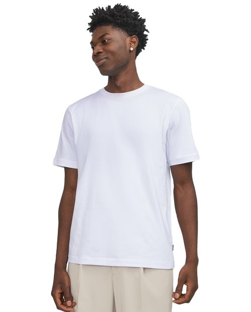 Camiseta básica loose fit Jack & Jones sólida para hombre